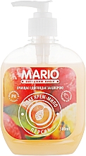 Kup Kremowe mydło w płynie Brzoskwinia - Mario