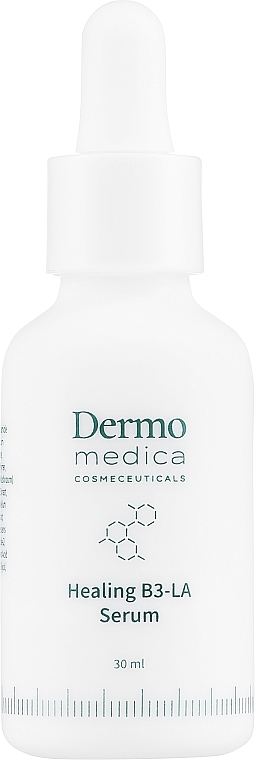 Serum z witaminą B3 i kwasem linolowym - Dermomedica Therapeutic Healing B3-LA Serum — Zdjęcie N3