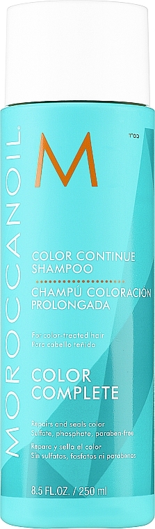 Szampon utrwalający kolor do włosów farbowanych - Moroccanoil Color Continue Shampoo — Zdjęcie N1