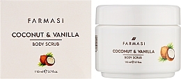 Scrub do ciała Kokos i wanilia - Farmasi Coconut & Vanilla Body Scrub — Zdjęcie N2