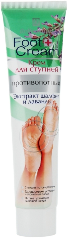 Krem do stóp z ekstraktem z szałwii i lawendy - Belle Jardin Hand & Foot Cream — Zdjęcie N1