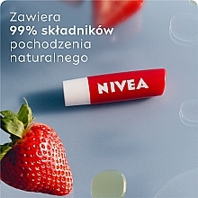 Pielęgnujaca pomadka do ust Strawberry Shine - NIVEA Strawberry Shine Lip Balm — Zdjęcie N3