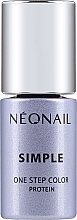 WYPRZEDAŻ Hybrydowy lakier do paznokci - NeoNail Simple One Step Color Protein * — Zdjęcie N1
