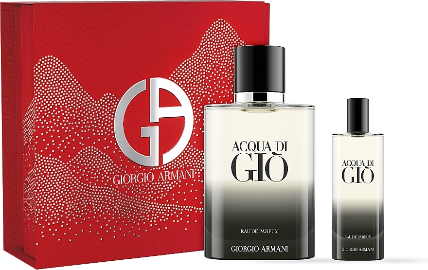 Giorgio Armani Acqua di Gio Pour Homme - Zestaw (edp/100ml + edp/15ml) — Zdjęcie N1