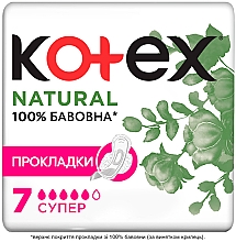 Kup Podpaski 7 szt. - Kotex Natural Super