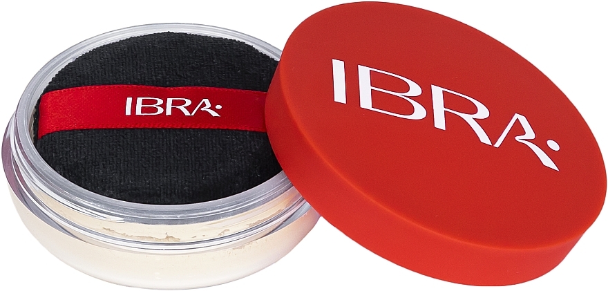 Rozświetlający puder do twarzy - Ibra Glow Transparent Powder — Zdjęcie N2