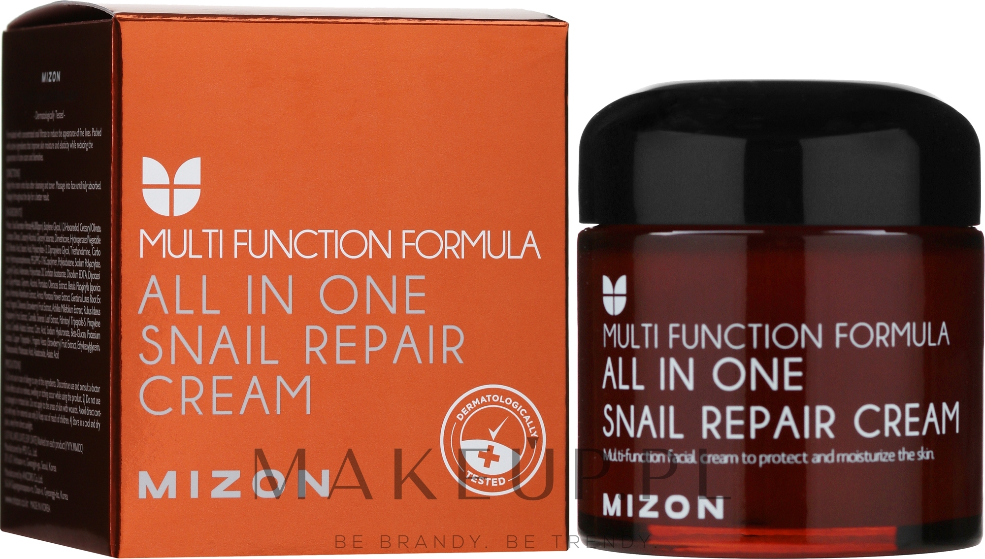 Wielofunkcyjny krem ze śluzem ślimaka - Mizon All In One Snail Repair Cream — Zdjęcie 75 ml