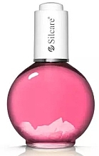 Kup Olejek do paznokci i skórek z muszelkami - Silcare Raspberry Light Pink With Shells Nail & Cuticle Oil