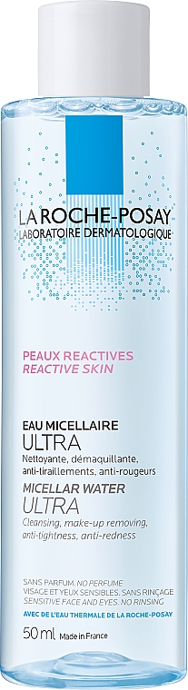 PREZENT! Woda micelarna do skóry wrażliwej i reaktywnej - La Roche-Posay Micellar Water Ultra For Reactive Skin — Zdjęcie N1