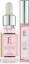 Zestaw - Eclat Skin London Rose Blossom (lip/gloss/8ml + oil/30ml) — Zdjęcie N1