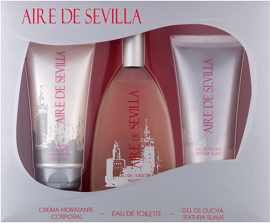 Instituto Espanol Aire de Sevilla - Zestaw (edt/150ml + body/cr/150ml + sh/gel/150ml) — Zdjęcie N1