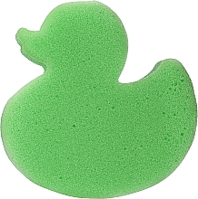 Kup Myjka do kąpieli dla dzieci, zielona kaczka - Grosik Camellia Bath Sponge For Children