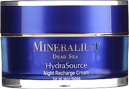 Naprawczy krem na noc - Mineralium Hydra Source Night Recharge Cream — Zdjęcie N3