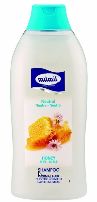 Neutralny szampon do włosów normalnych z ekstraktem z miodu - Mil Mil — Zdjęcie N1