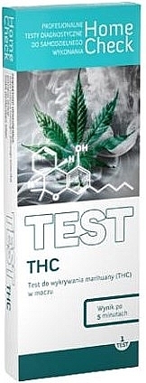 Test do wykrywania THC w moczu - Home Check THC — Zdjęcie N1