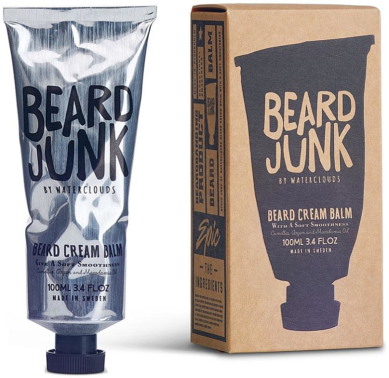 Krem-balsam do brody - Waterclouds Beard Junk Beard Cream Balm — Zdjęcie N1