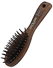 Kup PRZECENA! Bukowa szczotka kieszonkowa z drewnianym włosiem, 17,5 cm - Golddachs Dittmar *