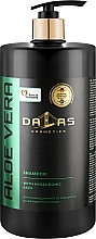 Kup Szampon do włosów z kwasem hialuronowym i sokiem z aloesu - Dalas Cosmetics Aloe Vera Shampoo
