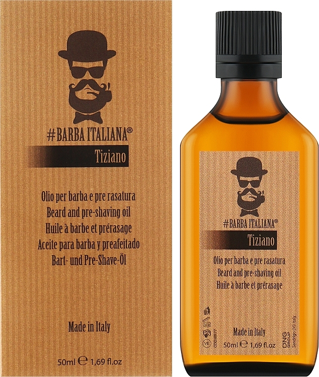 Olejek do brody dla mężczyzn - Barba Italiana Tiziano Beard Oil  — Zdjęcie N1