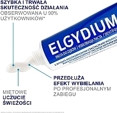 Wybielająca pasta do zębów z wysoce rozdrobnionymi cząsteczkami wodorowęglanu sodu - Elgydium Whitening — Zdjęcie N4