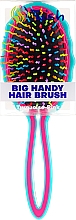 Szczotka do włosów, turkusowo-różowa - Twish Big Handy Hair Brush Turquoise-Pink — Zdjęcie N2
