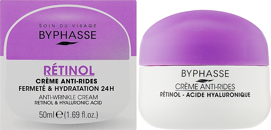 Krem do twarzy z retinolem - Byphasse Retinol Anti-Wrinkle Cream — Zdjęcie N2