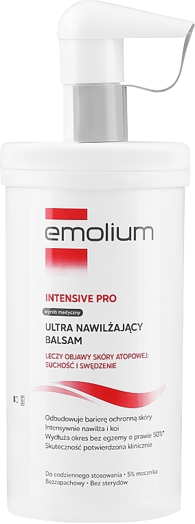 Ultra nawilżający balsam do twarzy - Emolium Intensive Pro — Zdjęcie N3
