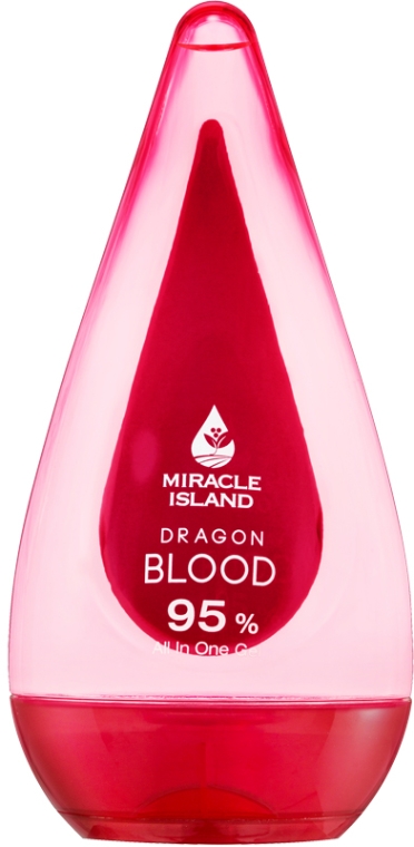 Żel do twarzy, ciała i włosów Smocza krew - Miracle Island Dragon Blood 95% All In One Gel — Zdjęcie N1