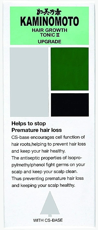 Tonik do włosów na łupież, swędzenie i wypadanie włosów - Kaminomoto Hair Growth Tonic II Upgrade — Zdjęcie N3