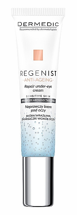 WYPRZEDAŻ Rewitalizujący krem pod oczy - Dermedic Regenist Anti-Ageing Repair Under-Eye Cream * — Zdjęcie N2