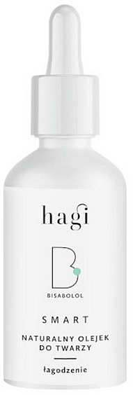 Naturalny kojący olejek do twarzy z Bisabololem - Hagi Cosmetics SMART B Face Massage Oil with Bisabolol  — Zdjęcie N2
