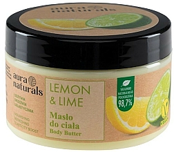 Kup Masło do ciała Cytryna i limonka - Aura Naturals Lemon & Lime Body Butter