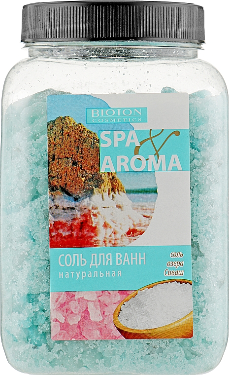 Naturalna sól do kąpieli z jeziora Sivash - Bioton Cosmetics Sea Salt — Zdjęcie N1