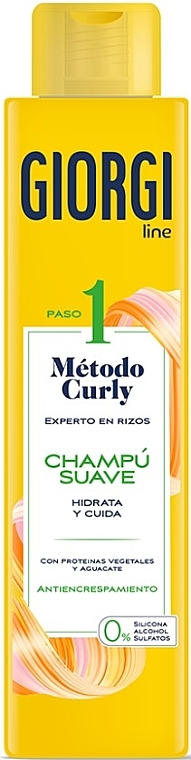 Nawilżający szampon do włosów kręconych - Giorgi Line Curly Method Moisturizing Shampoo — Zdjęcie N1
