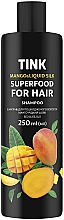 Szampon do włosów zniszczonych Mango i płynny jedwab - Tink SuperFood For Hair Mango & Liquid Shampoo — Zdjęcie N1