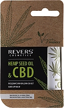 Balsam do ust z olejem konopnym - Revers Cosmetics Hemp Seed Oil — Zdjęcie N2