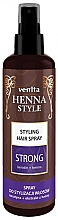 Spray do stylizacji włosów Keratyna i ekstrakt z henny - Venita Henna Style Styling Hair Spray — Zdjęcie N1