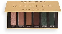 Zestaw - Makeup Revolution Kitulec #BlendKitulca Shadow Palette (2 x sh/palette 7.8 g) — Zdjęcie N3