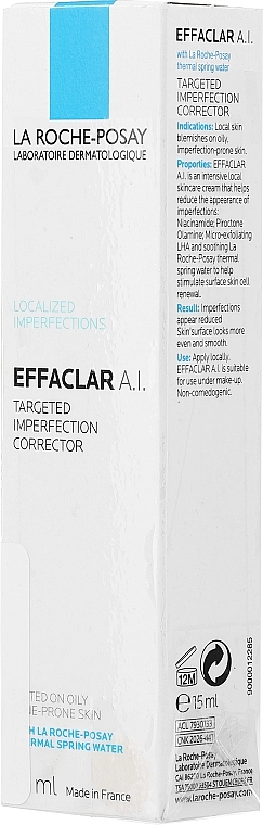 PRZECENA! Korektor w kremie do walki z niedoskonałościami - La Roche-Posay Effaclar A.I. Targeted Imperfection Corrector * — Zdjęcie N1