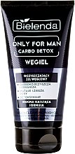 Oczyszczający żel węglowy do twarzy dla mężczyzn - Bielenda Only For Men Carbo Detox Węgiel — Zdjęcie N1