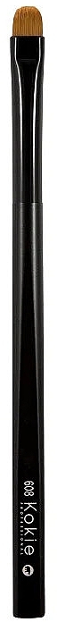 Pędzel do eyelinera - Kokie Professional Rounded Eyeliner Brush 608 — Zdjęcie N1