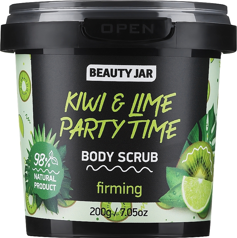 Ujędrniający peeling do ciała - Beauty Jar Kiwi & Lime Party Time — Zdjęcie N1