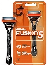 Maszynka do golenia z trymerem z 1 wymienną kasetą - Gillette Fusion 5 — Zdjęcie N1