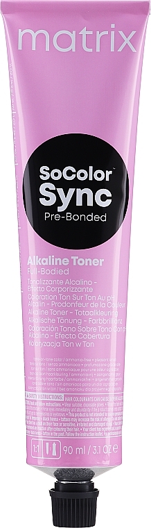 PRZECENA! Toner do włosów - Matrix SoColor Sync Alkaline Toner * — Zdjęcie N3