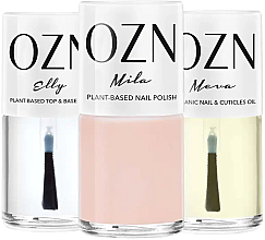 Kup Zestaw - OZN Basic Set 2 (top/base/12ml + nail/oil/12ml + nail/polish/12ml)