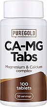 Suplement diety Wapń-magnez, kapsułki - Pure Gold Ca-Mg — Zdjęcie N1