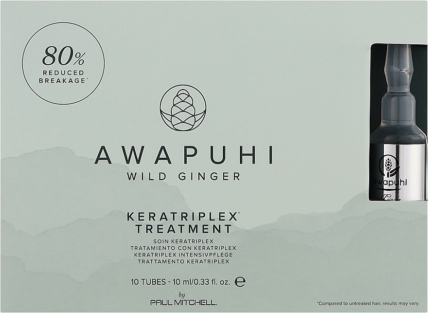 Keratynowa kuracja do włosów zniszczonych - Paul Mitchell KeraTriplex Treatment — Zdjęcie N1