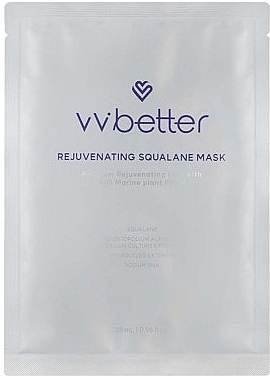 Odmładzająca maska na twarz ze skwalanem - Vvbetter Rejuvenating Squalane Mask — Zdjęcie N1