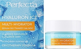 Serum do twarzy na noc - Perfecta Hyaluron Ice Multi-hydrator Serum — Zdjęcie N2