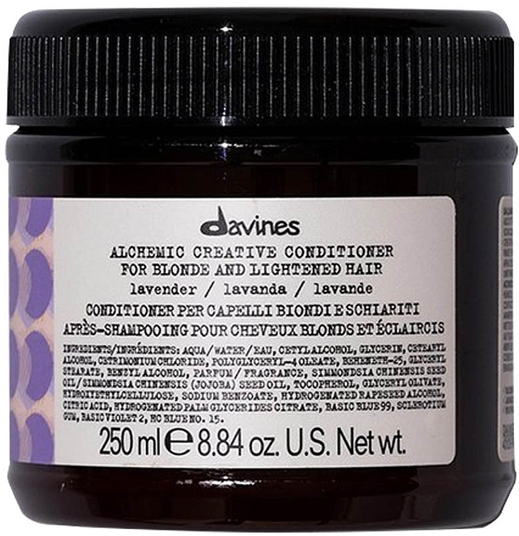 Odżywka do kreatywnej koloryzacji (lawendowa) - Davines Alchemic Creative Conditioner Lavender